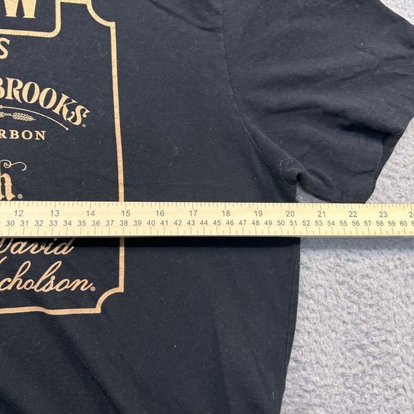 Lux Row Distillers Bourbon T-Shirt Mens Large Rebel Blood Oath Extra Brooks - Picture 2 of 6